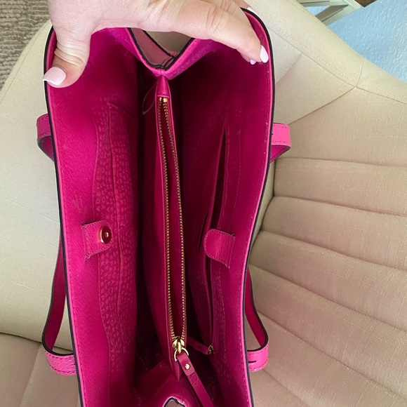 Kate Spade, large tote/briefcase, hot pink - Picture 7 of 7